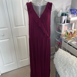 Apt. 9 burgundy  Maxi Dress